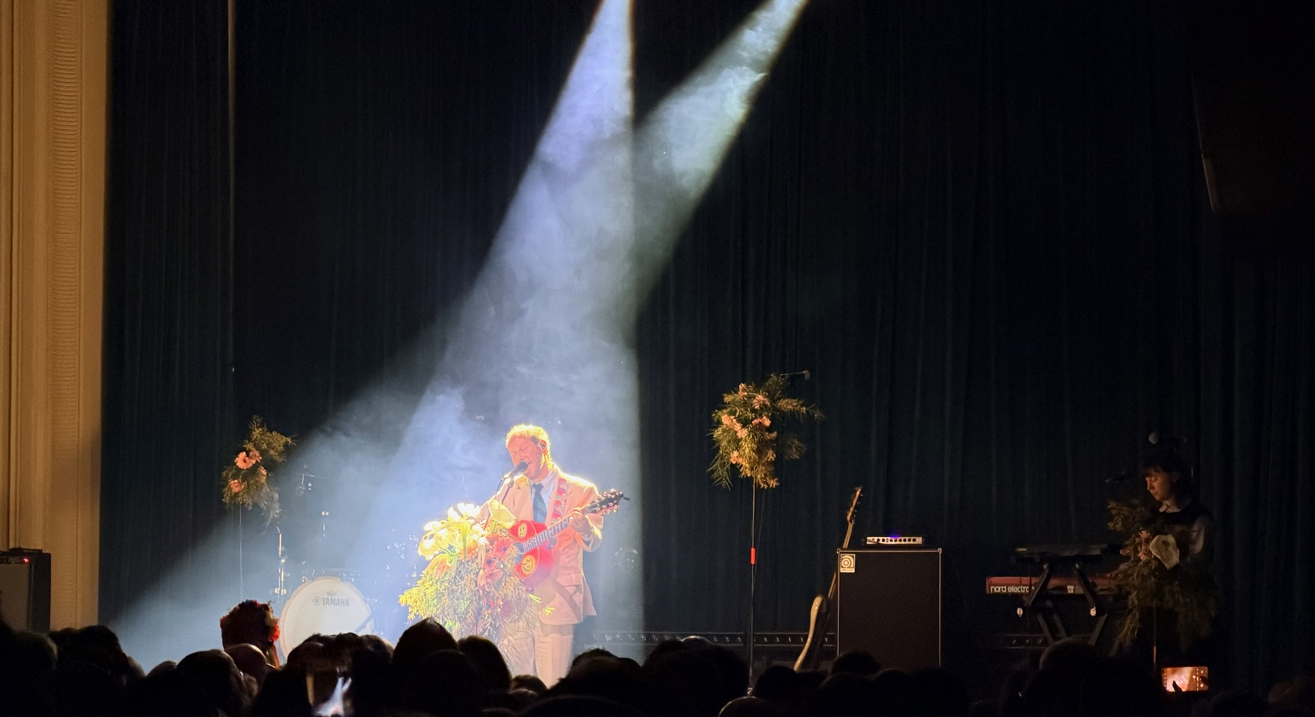 Ben Lee on-stage at Northcote Theatre, Melbourne, October 2025