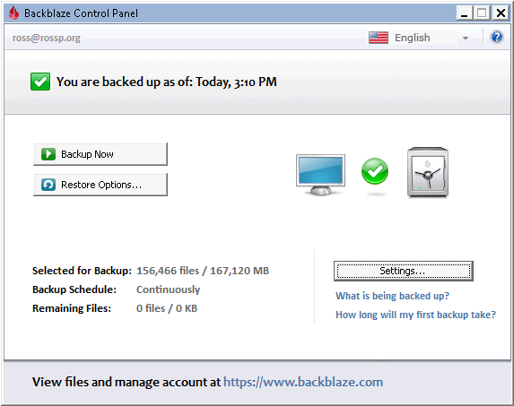 My BackBlaze Stats My BackBlaze Stats